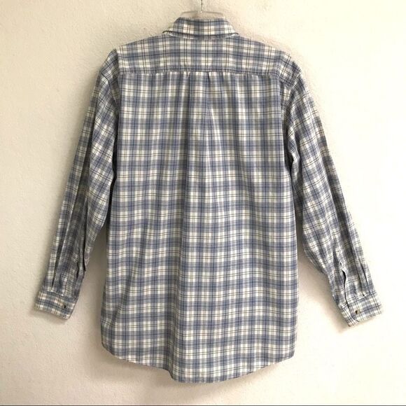 L.L. Bean Trim long sleeve button down shirt L – Tall - Picture 2 of 5